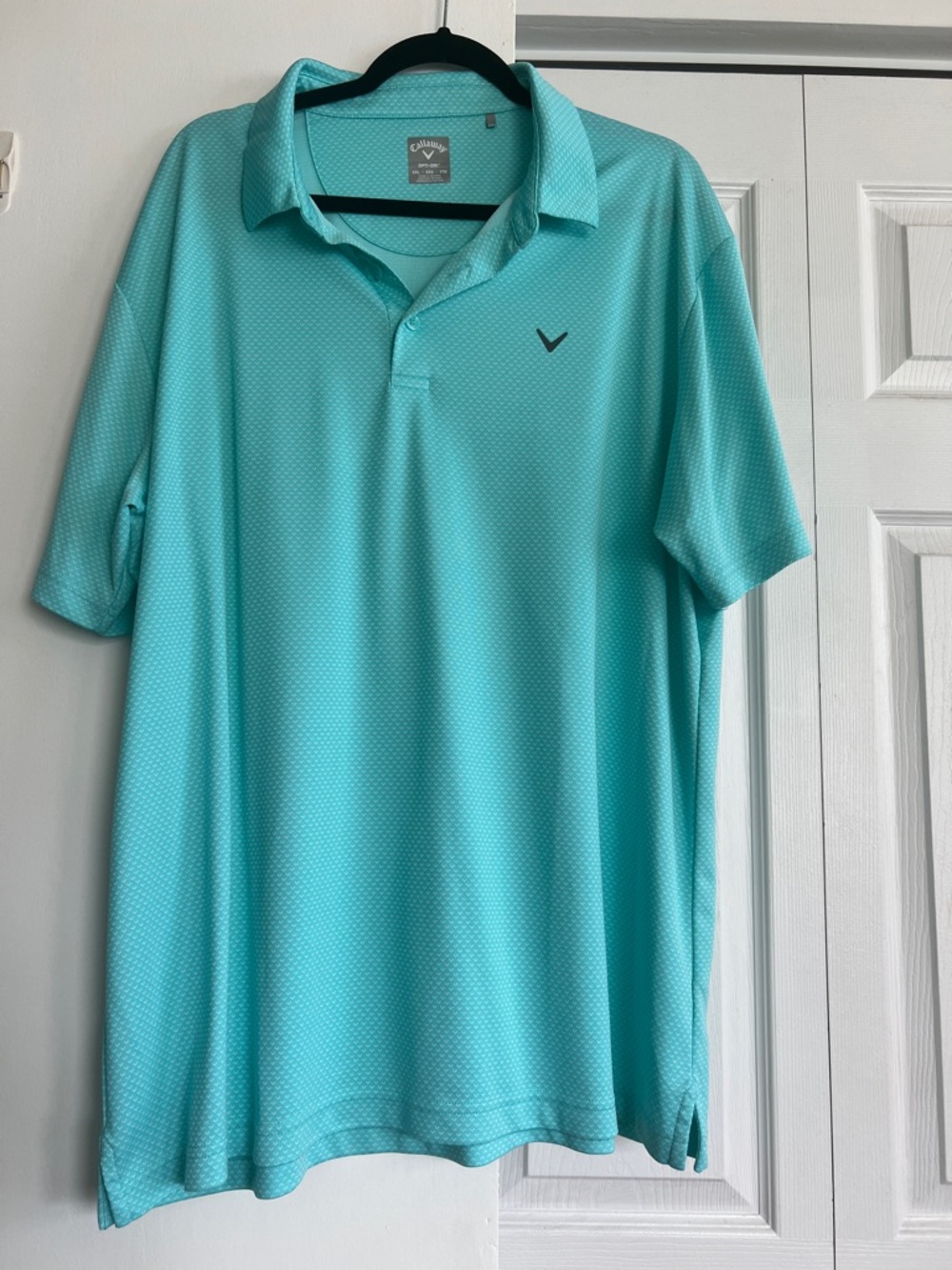 Callaway Men's Polo in Aqua Blue